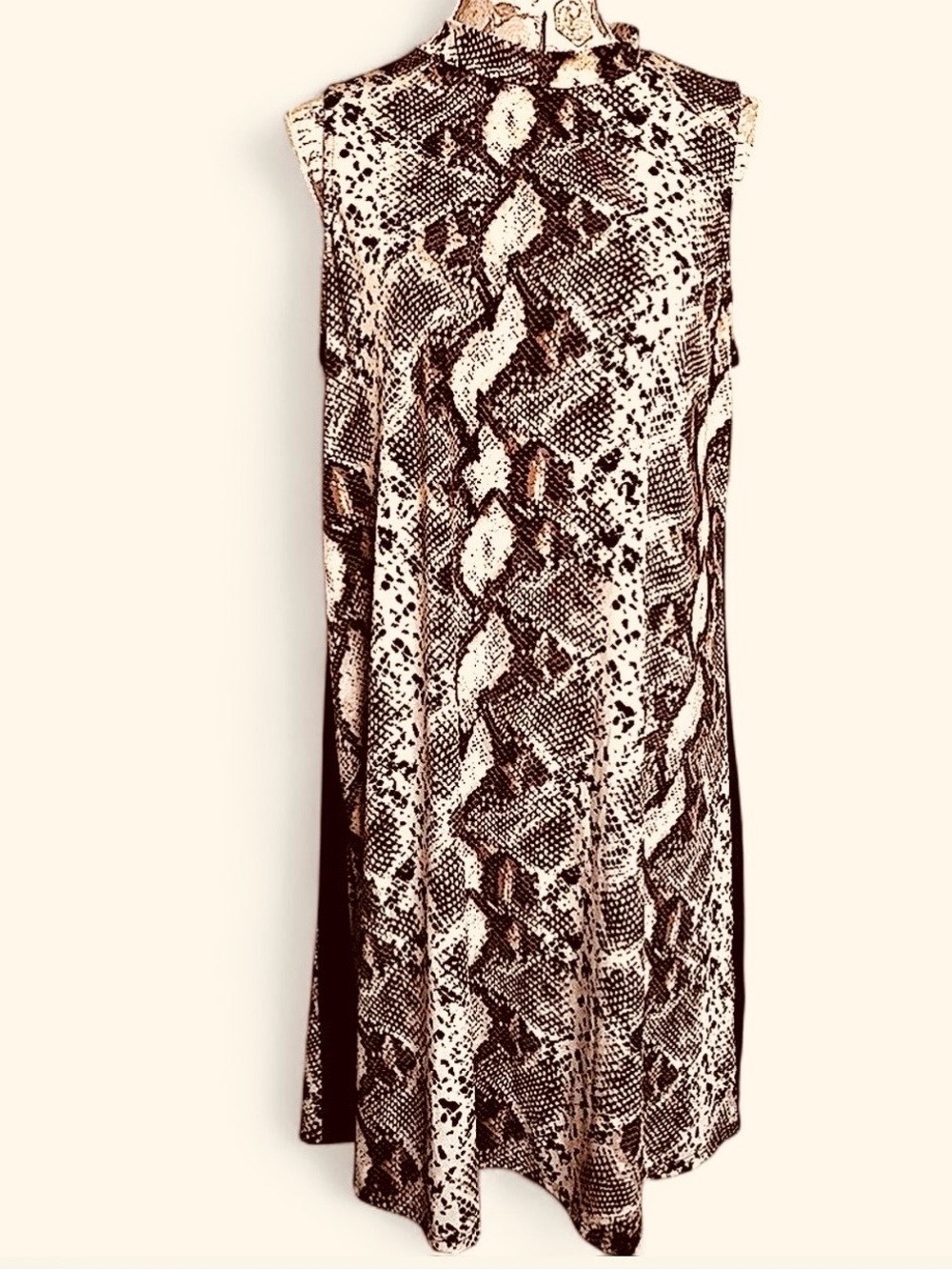 NWT-Nik & Nash Snake Print Dress Size XL